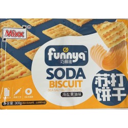 SODA BISCUITS 300.00 GRAM