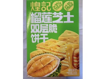 HJ DURIAN CHEESE CRISPY BISCUIT  142.00 GRAM