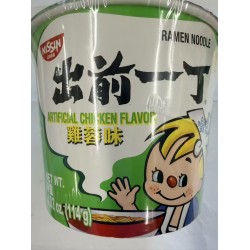 NISSIN ARTIFICIAL CHICKEN FLAVOR CUP  114.00 GRAM