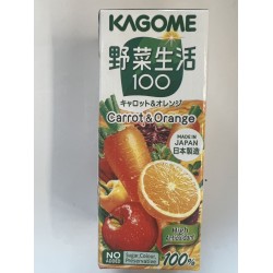 KAGOME CARROT&ORANGE 200.00 MILLILITER