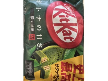 NESTLE KITKAT CHOCOLATE GREEN TEA  10.00 PIECE