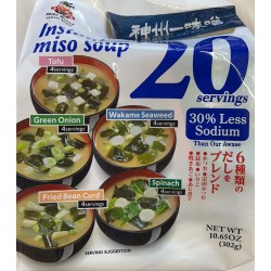 IMIKE BRAND NSTANT MISO SOUP 30% LESS SODIUM 302.00 GRAM