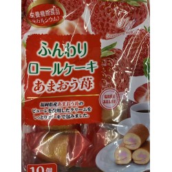 CAKE ROLL STRAWBERRY FLA  10.00 PIECE
