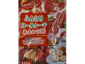 CAKE ROLL STRAWBERRY FLA  10.00 PIECE