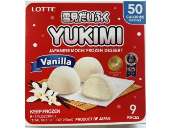LOTTE YUKIMI DAIFUKU VANILLA  9.00 OUNCE