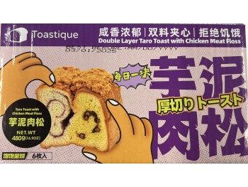 TOASTIQUE TARO SEAWEED TOAST WITH CHICKEN FLOSS 510.00 GRAM