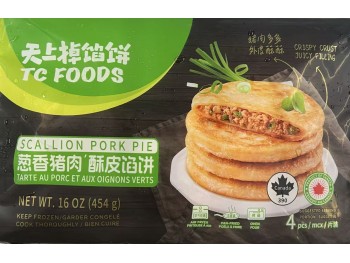 TC FOODS SCALLION PORK PIE 4.00 PIECE