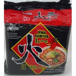 FUN&YUM HWA RAMYUN WITH SOY PEPTIDE  21.15 OUNCE