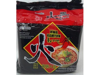 FUN&YUM HWA RAMYUN WITH SOY PEPTIDE  21.15 OUNCE