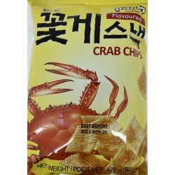 CRAB CHIPS JETONS DE CRABE 1.76 OUNCE