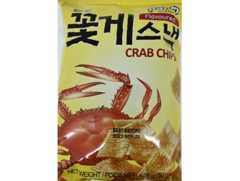 CRAB CHIPS JETONS DE CRABE 1.76 OUNCE