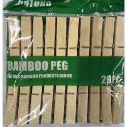 BAMBOO PEG  20.00 PIECE