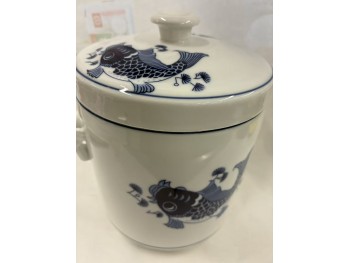 CERIMIC SOUP POT-6#  