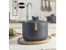 COOKING POT 5.5 BLUE  