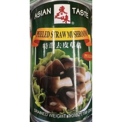 AT  PEELED STRAW MUSHROOM 15.00 OUNCE