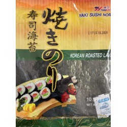 HANASIA SEAWEED SUSHI NORI 10.00 SHEET