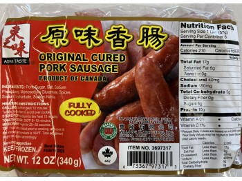 ASN PORK SAUSAGE ORIGINAL  12.00 OUNCE