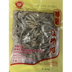 DRIED ANCHOVIES FILLET 113.00 GRAM