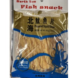 MEIWEIFANG PREPARED SQUID SLICES  80.00 GRAM