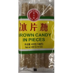 FCL BROWN CANDY IN PIECE  400.00 GRAM