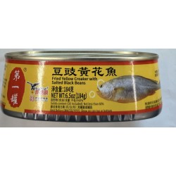 YJQ FRIED YELLOW CROAKER WITH SALTED BLACK BEANS   184.00 GRAM