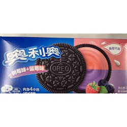 OREO SANDWICH COOKIE BLUEBERRY +RASPBERRY 194.00 GRAM