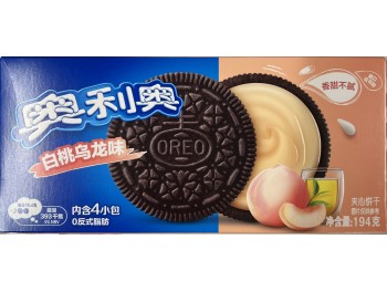 OREO SANDWICH COOKIE OOLONG TEA+PEACH 194.00 GRAM