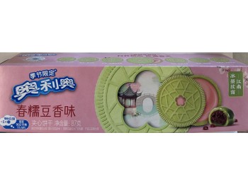 OREO SANDWICH COOKIES SPRING GLUTINOUS 87.00 GRAM