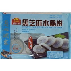 STEAMED CAKE W/BLACK SESAME PASTE 360.00 GRAM