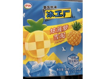 YILI ICEOLOGY ICE BAR PINEAPPLE FLA  6.00 PIECE