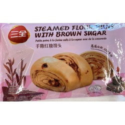 SQ STEAMED FLOUR BUNS WITH BROWN SUGAR 480.00 GRAM