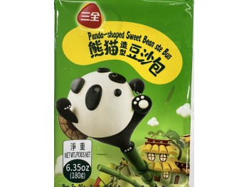 SQ RED BEAN BUN PANDA SHAPE SWEET BEAN PSTE BUN 180.00 GRAM