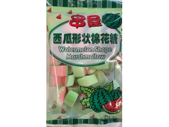 WATERMELONSHAPE MARSHMALLOW  120.00 GRAM