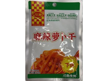 SPICY DRIED RADISH PICKLED TYPE 62.00 GRAM