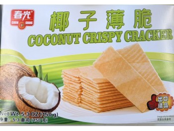 CG COCONUT CRISPY CRACKER 150.00 GRAM