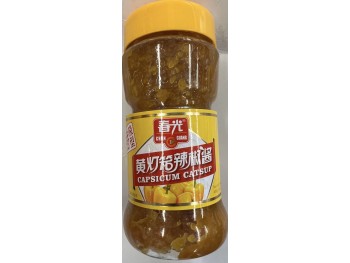 CG YELLOW LANTERN CHILI SAUCE SUPER SPICY  400.00 GRAM