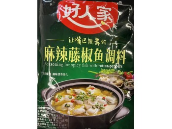 HRJ SEASONING FOR SPICY FISH WITH RATTAN PEPPERS 210.00 GRAM