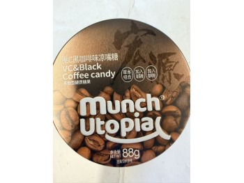 VC& BLACK COFFEE CANDY MUNCH UTOPIAL  88.00 GRAM