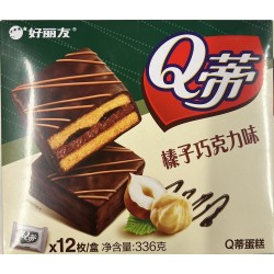 ORION Q DI CAKE (HAZELNUT  CHOCOLATE  336.00 GRAM