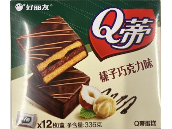 ORION Q DI CAKE (HAZELNUT  CHOCOLATE  336.00 GRAM