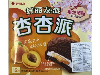 ORION APRICOT FLAVOR PIE CAKE  384.00 GRAM
