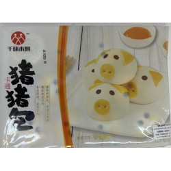 CARTOON BUN WITH CUSTARD PIGGY 300.00 GRAM