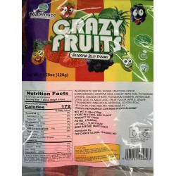 CRAZY FRUIT JELLY  320.00 GRAM