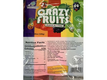 CRAZY FRUIT JELLY  320.00 GRAM