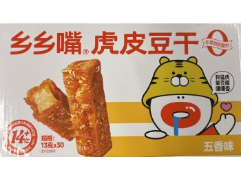 DRIED TOFU FIVE SPICES  390.00 GRAM