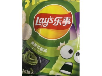 LAY'S CHIPS WASABI FLA  135.00 GRAM