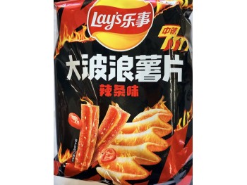 LAYS WAVE POTATO CHIPS (SPCIY STRIP FL) 70.00 GRAM