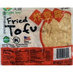 NATURESSOY   FRIED  TOFU 9.00 OUNCE