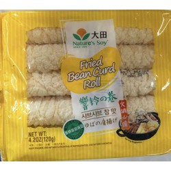 NATURE'S SOY FRIED BEAN CURD ROLL  120.00 GRAM
