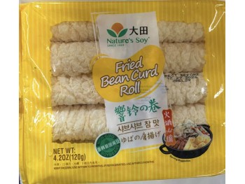 NATURE'S SOY FRIED BEAN CURD ROLL  120.00 GRAM